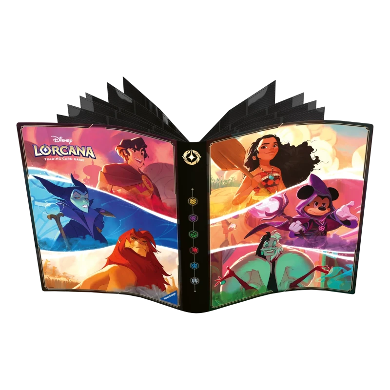 Portfolio A4 Compilation - Ciel Scintillant - Set 5 Lorcana - FR