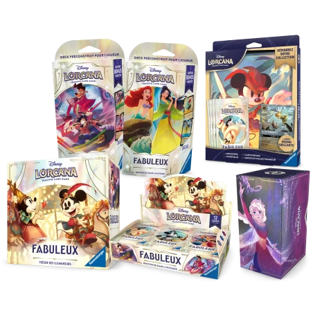 [PACK] Pack des Légendes - Fabuleux - Set 9 Lorcana - FR