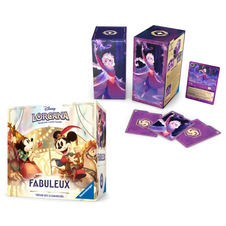 [PACK] Trove + Coffret Elsa -  Fabuleux - Set 9 Lorcana - FR