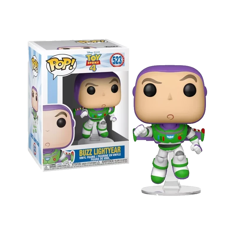 FUNKO POP - TOY STORY 4 - POP N° 523 - Buzz L'éclair