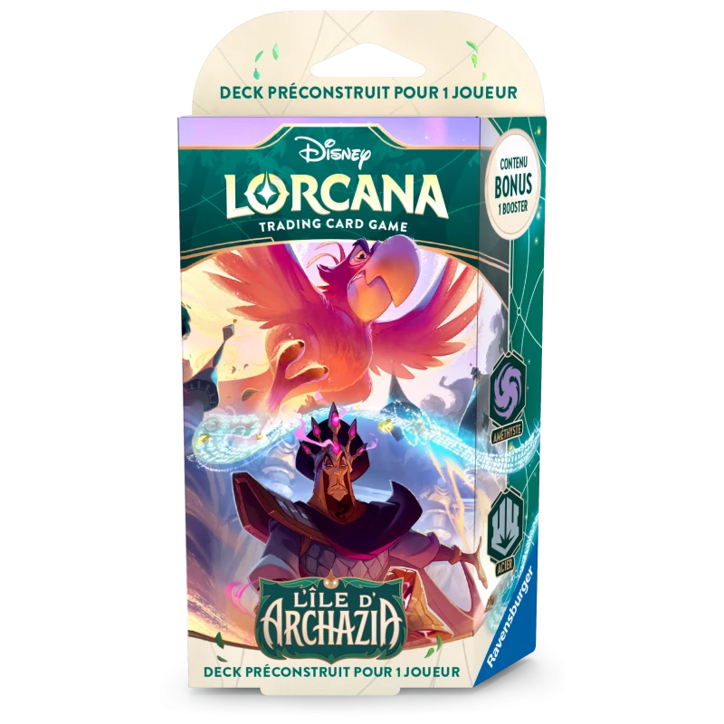[PACK] Lorcana - 2 Decks de démarrage - L'Ile d'Archazia - Set 7 Lorcana - FR