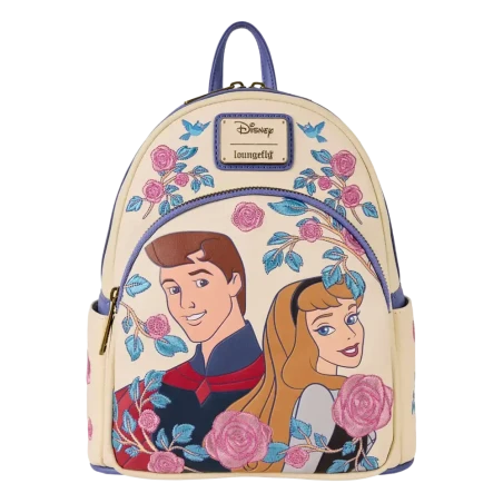 Mini Sac à Dos LoungeFly - Aurore et Prince Philippe