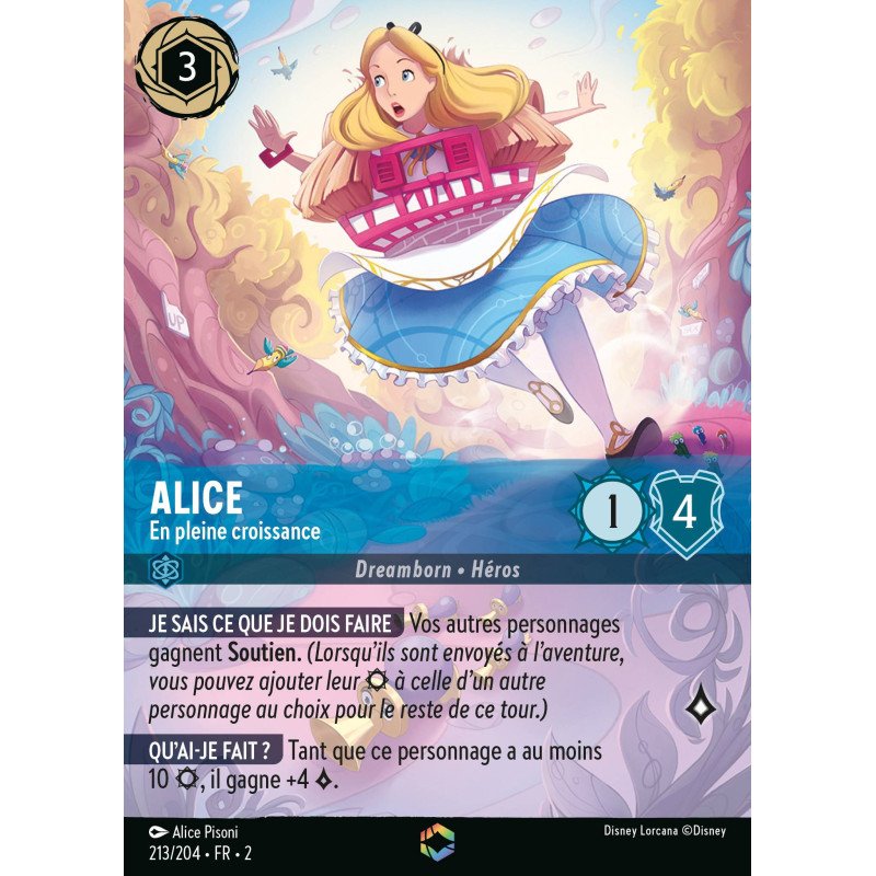S02 - 213 - Alice, En pleine croissance