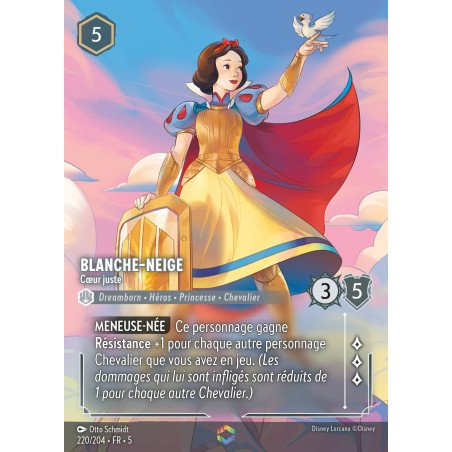 S05 - 220 - Blanche Neige - Coeur Juste