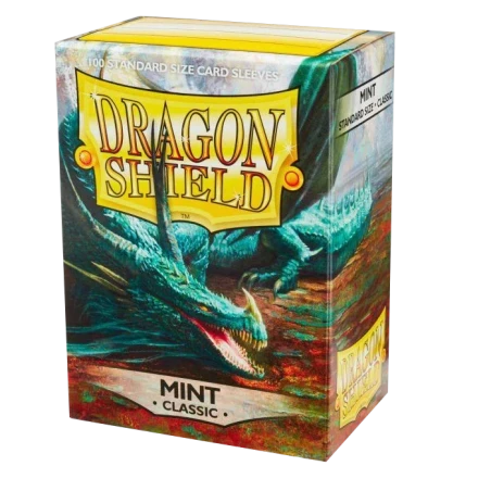100 Classic Menthe -Taille standard - Dragon Shield