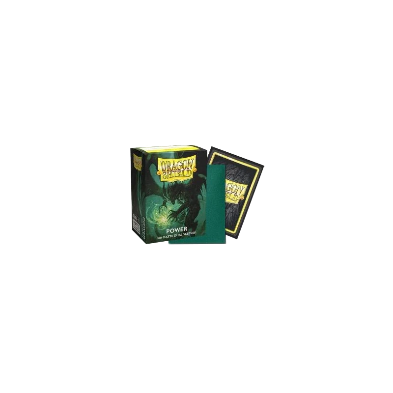 Protèges cartes - 100 Dual Matte -Taille standard - Dragon Shield