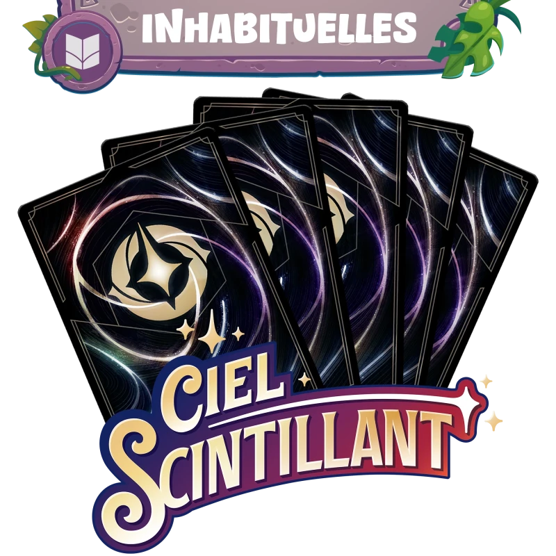 Lot Inhabituelles Lorcana FR - Ciel Scintillant (Set 5) – 54 cartes