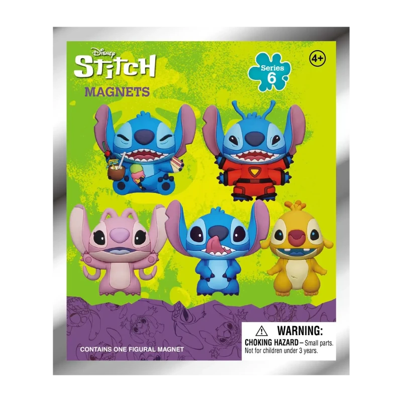 MAGNET ALÉATOIRE - STITCH - Serie 6