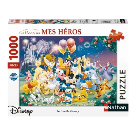 Puzzle - La Famille Disney (Collection Mes Héros)