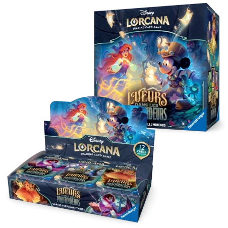 [PACK] Display + Trove - Lueurs dans les Profondeurs - Set 10 Lorcana - FR