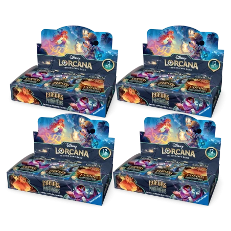 [PACK] Case de 4 Displays -  Lueurs dans les Profondeurs - Set 10 - FR
