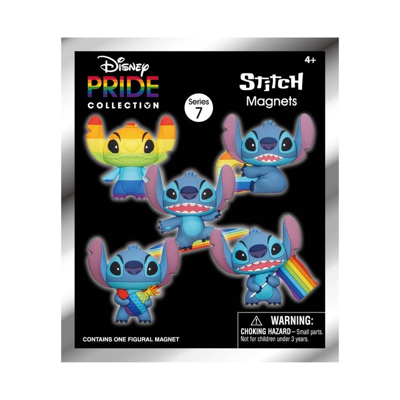 Mystery Box - Magnet Aléatoire - STITCH - Serie 7 (Pride Collection)