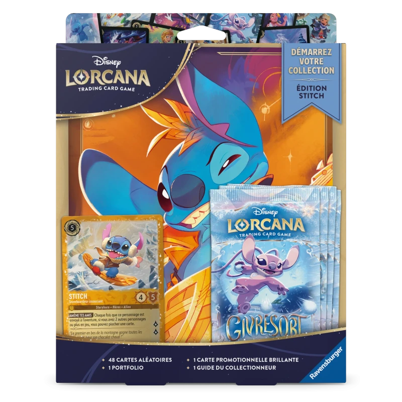 [PRÉCOMMANDE] Coffret Démarrez votre collection Stitch - Givresort - Set 11 Lorcana - FR