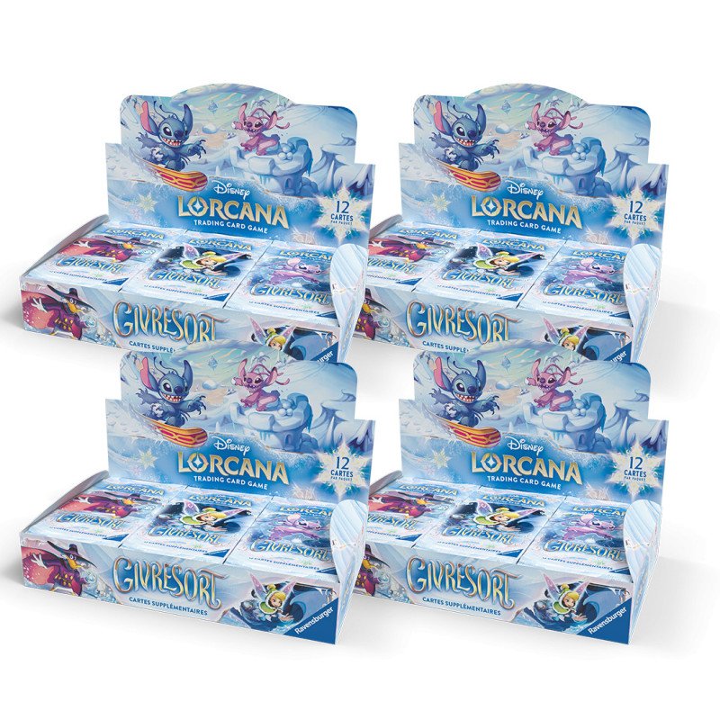 [PRÉCOMMANDE] [PACK] Case de 4 Displays -  Givresort - Set 11 - FR