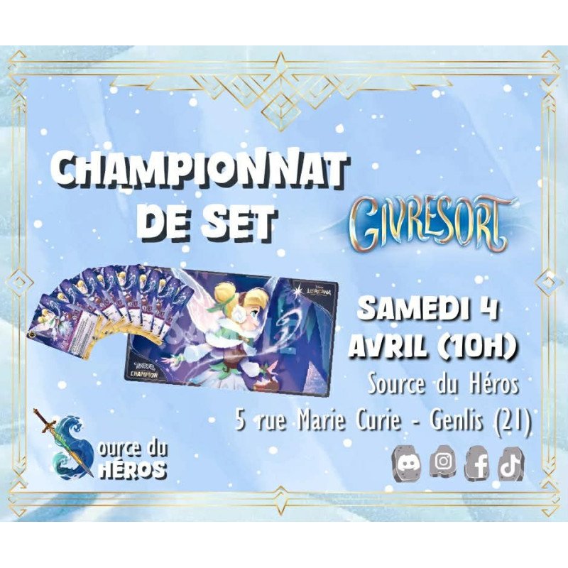 Tournoi - Inscription Championnat de set 11 : Givresort