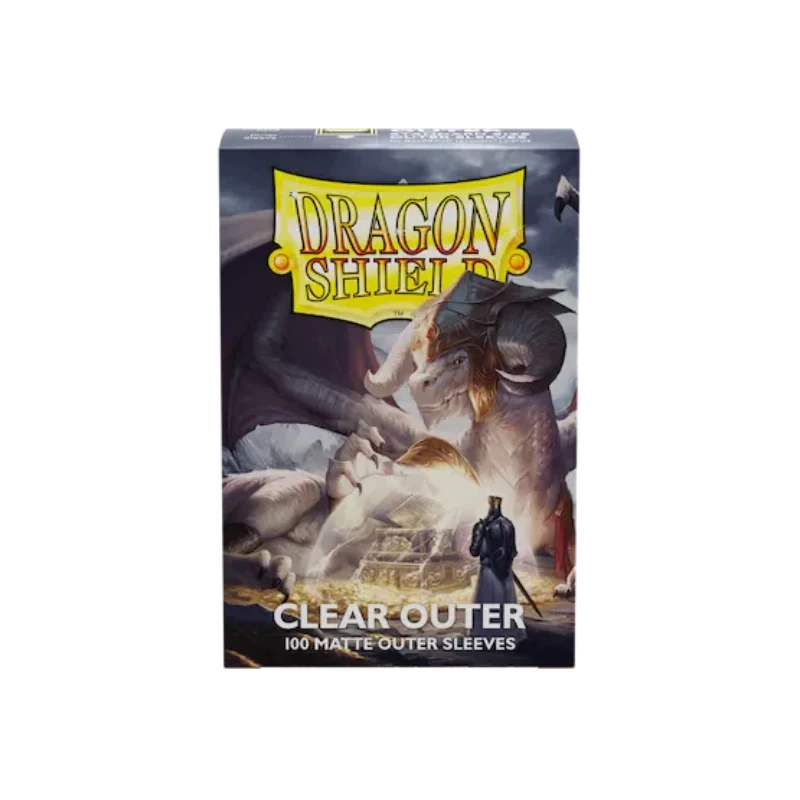 DRAGON SHIELD - Outer Sleeves Clear x100