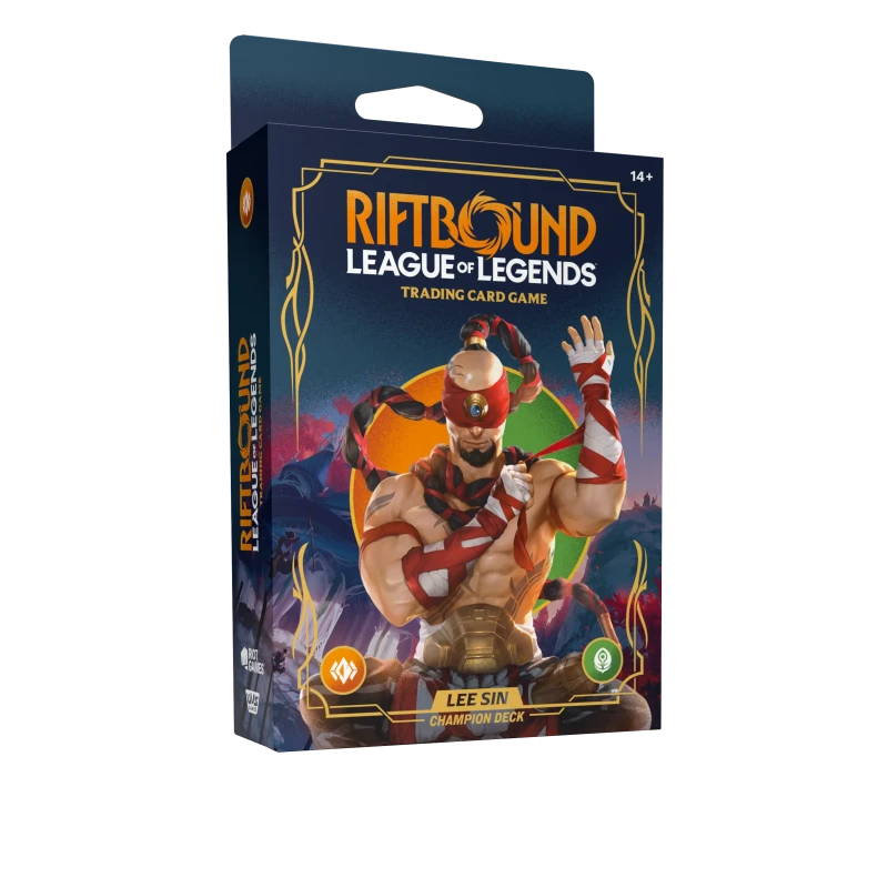 Deck Lee Sin Riftbound 56 cartes + booster | TCG League of Legends