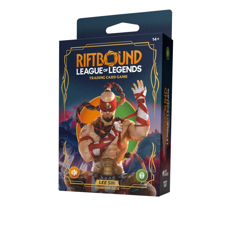 Deck Lee Sin Riftbound 56 cartes + booster | TCG League of Legends