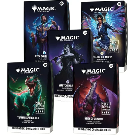 MTG - Deck Commander - Bundle Foundations (5 Decks)