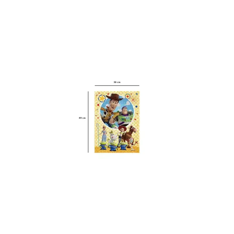 Puzzle - 500 pièces - Vers l'infini et au-delà - Toy Story