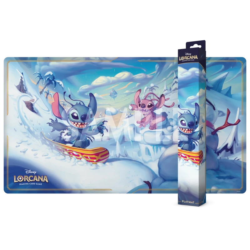 [RÉSERVATION] Lorcana - Tapis de Jeu Angel&Stitch - Set 14 : Hyperia City