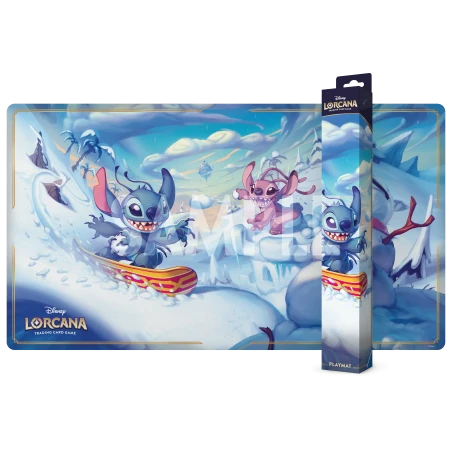 [RÉSERVATION] Lorcana - Tapis de Jeu Angel&Stitch - Set 14 : Hyperia City