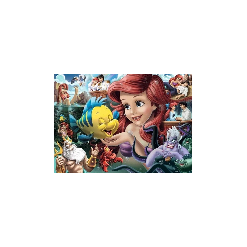 Puzzle - 1000 pièces - Disney Princesses - Ariel