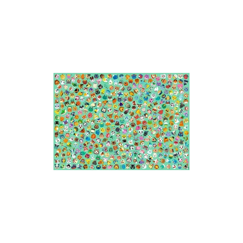 Puzzle - 1000 pièces - Animal Crossing