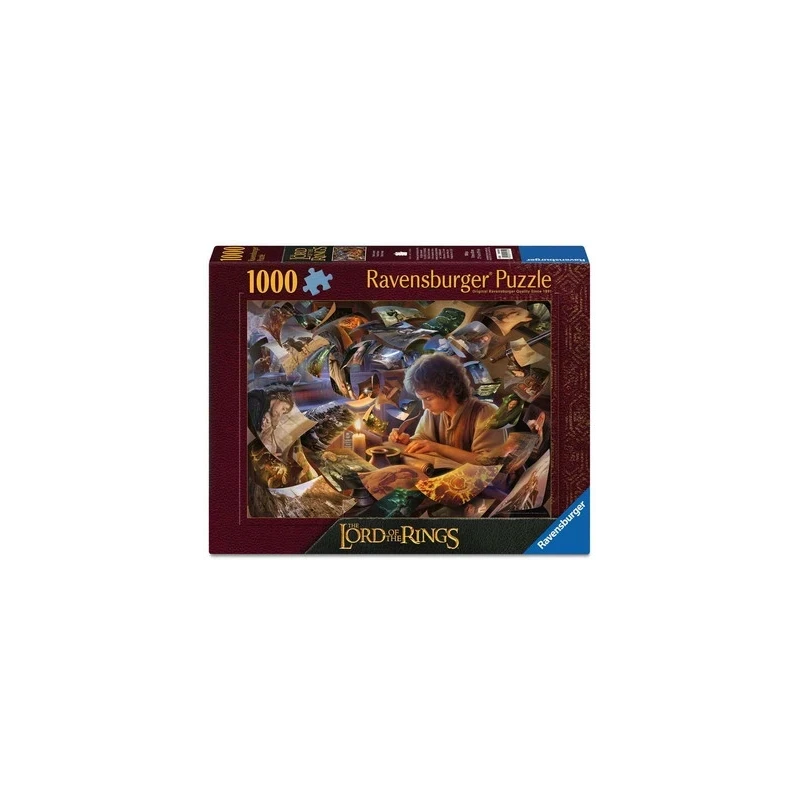 Puzzle - 1000 pièces - Le voyage de Frodon - Le Seigneur des Anneaux