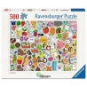 Puzzle - 500 pièces - Stickers kawaii