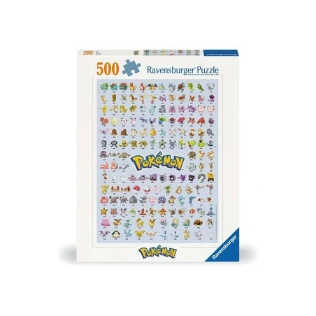 Puzzle - 500 pièces - Pokémon - Pokédex première génération