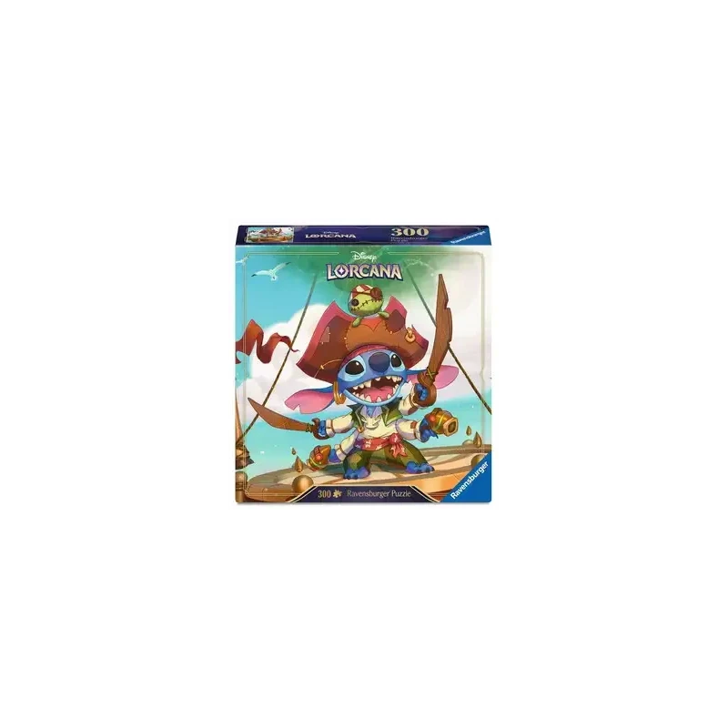 Puzzle - 300p - Disney Lorcana JCC - Stitch - Boucanier alien