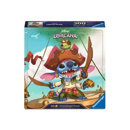 Puzzle - 300p - Disney Lorcana JCC - Stitch - Boucanier alien