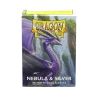 Dragon Shield - Sleeves - Dual Matte x100 Standard - Crimson & Silver