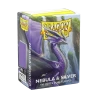 Dragon Shield - Sleeves - Dual Matte x100 Standard - Crimson & Silver