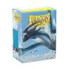 Dragon Shield - Sleeves - Dual Matte x100 Standard - Crimson & Silver
