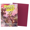 Dragon Shield - Sleeves - Dual Matte x100 Standard - Crimson & Silver