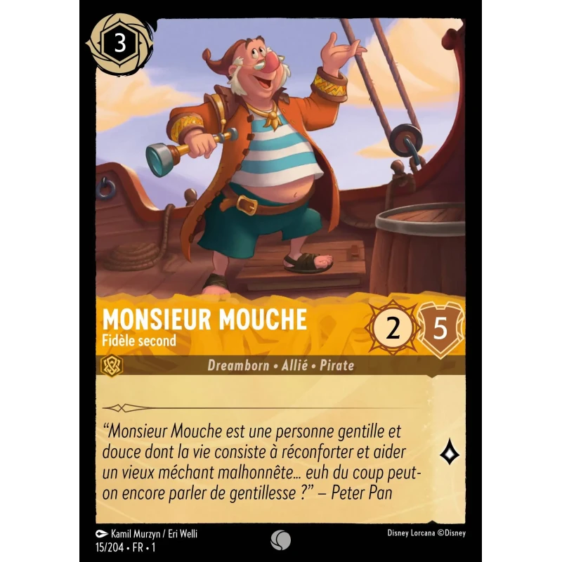S01 - 015 - Monsieur Mouche, Fidèle second