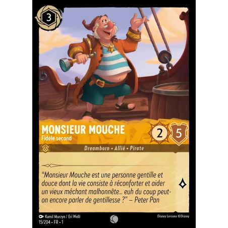 S01 - 015 - Monsieur Mouche, Fidèle second