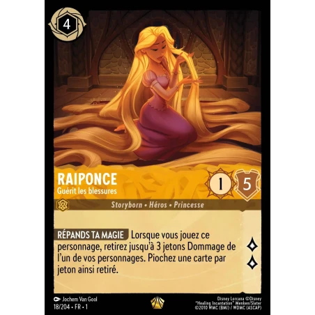 S01 - 018 - Raiponce, Guérit les blessures