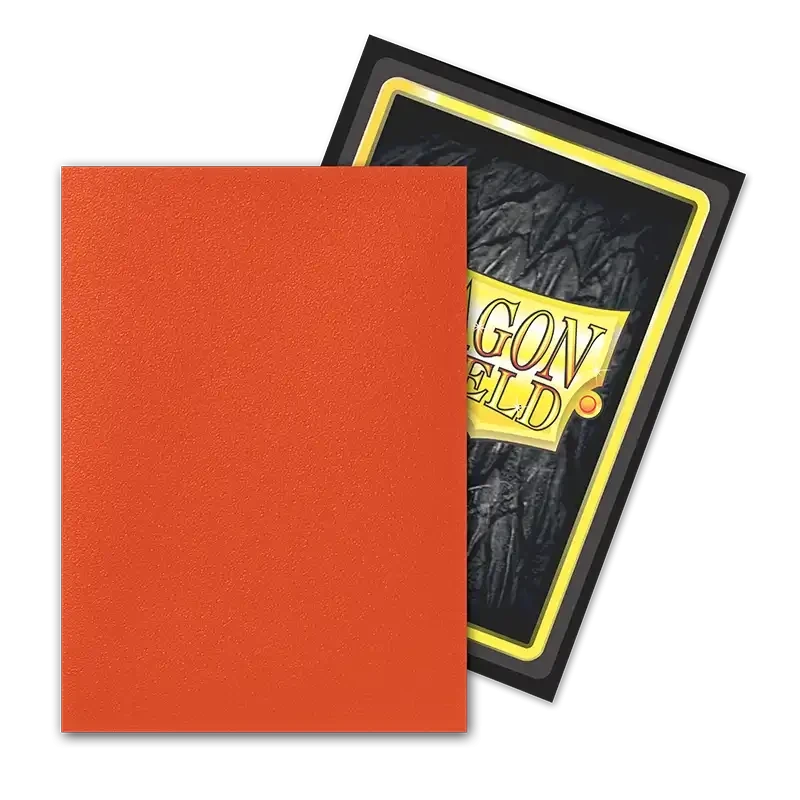 Dragon Shield - Sleeves - Dual Matte x100 Standard - Crimson & Silver