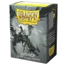 Dragon Shield - Sleeves - Dual Matte x100 Standard - Crimson & Silver