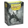 Dragon Shield - Sleeves - Dual Matte x100 Standard - Crimson & Silver