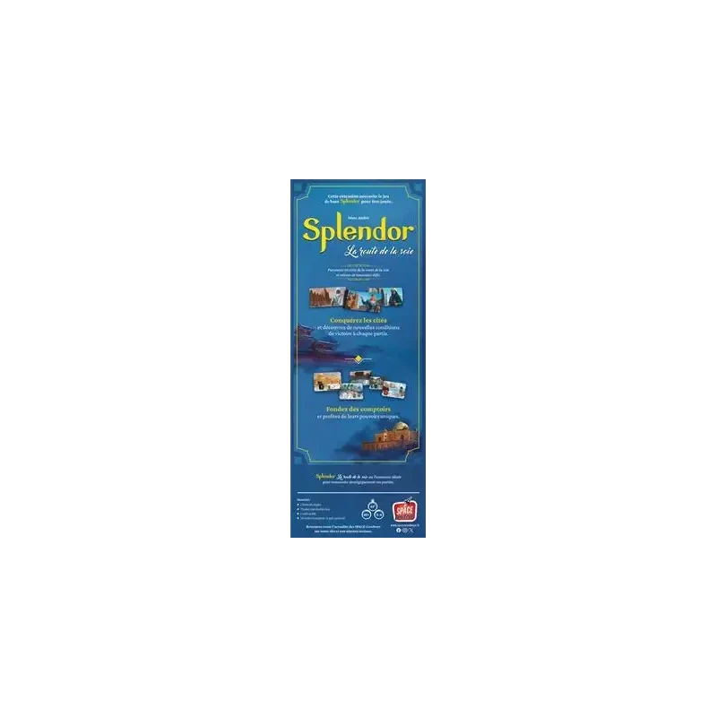 Jeux de Société - Splendor : La route de la soie (EXT.)