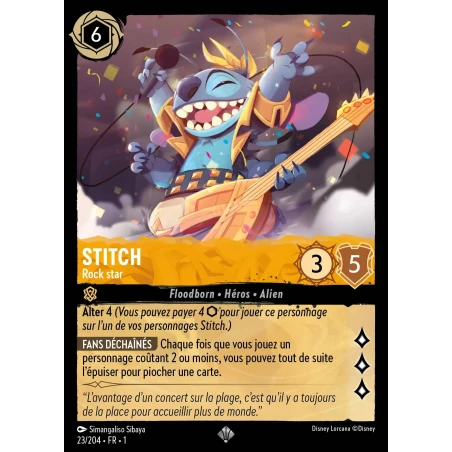 S01 - 023 - Stitch, Rock star