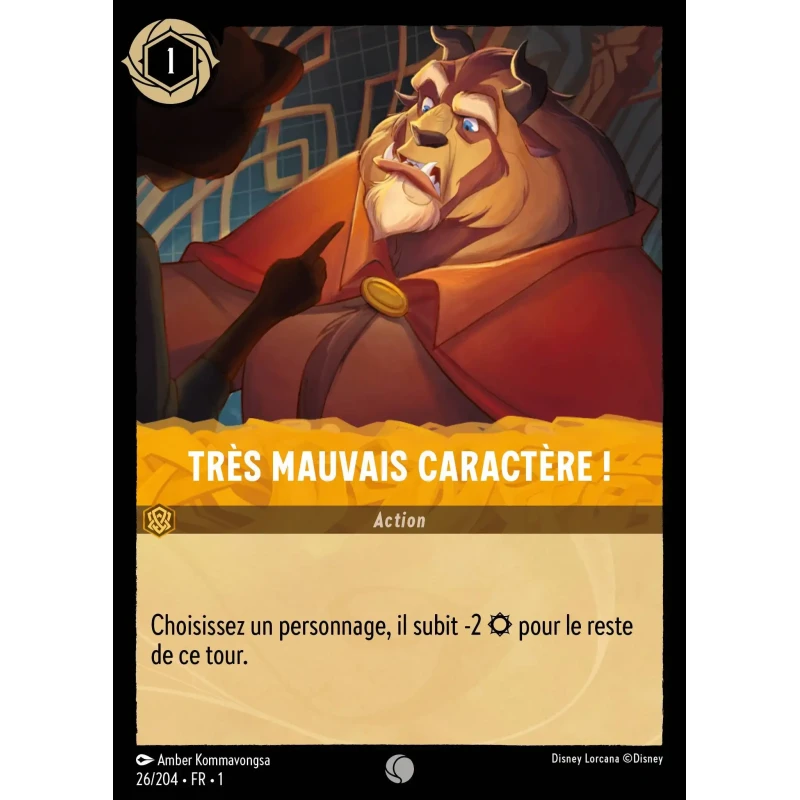 S01 - 026 - Très mauvais caractère !