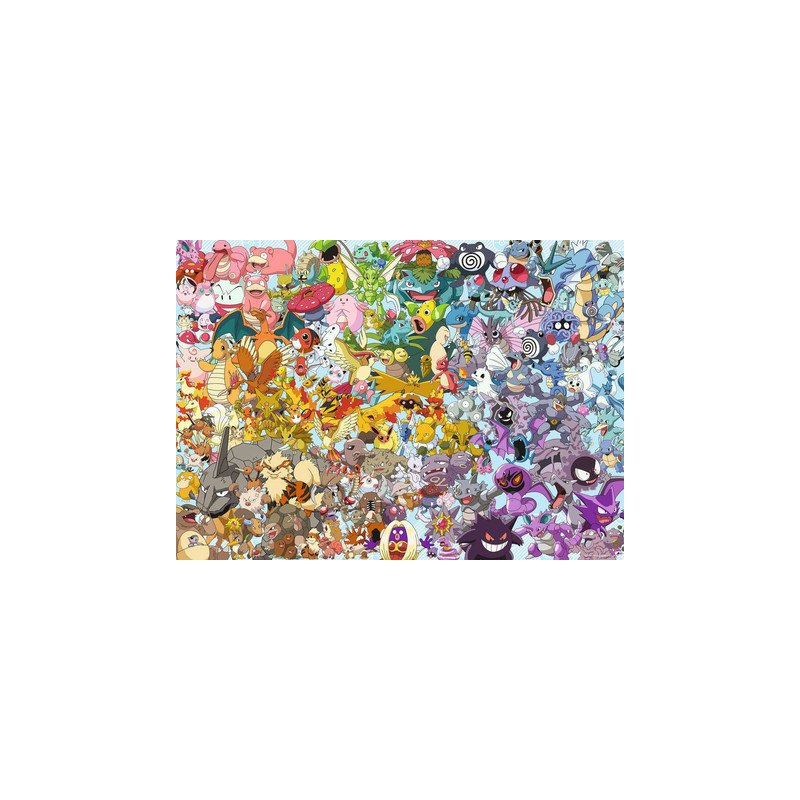 Puzzle - 1000 pièces - Pokémon - Pokémon de la 1ère génération