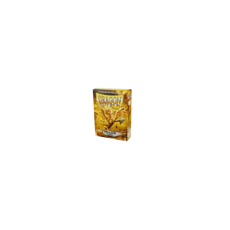 Dragon Shield - Sleeves - Classic x60 Standard - Jaune