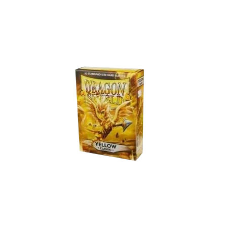 Dragon Shield - Sleeves - Classic x60 Standard - Jaune