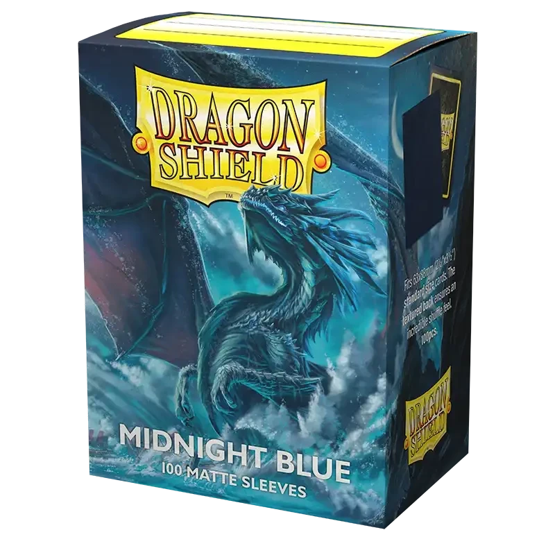 Dragon Shield - Sleeves - Dual Matte x100 Standard - Crimson & Silver
